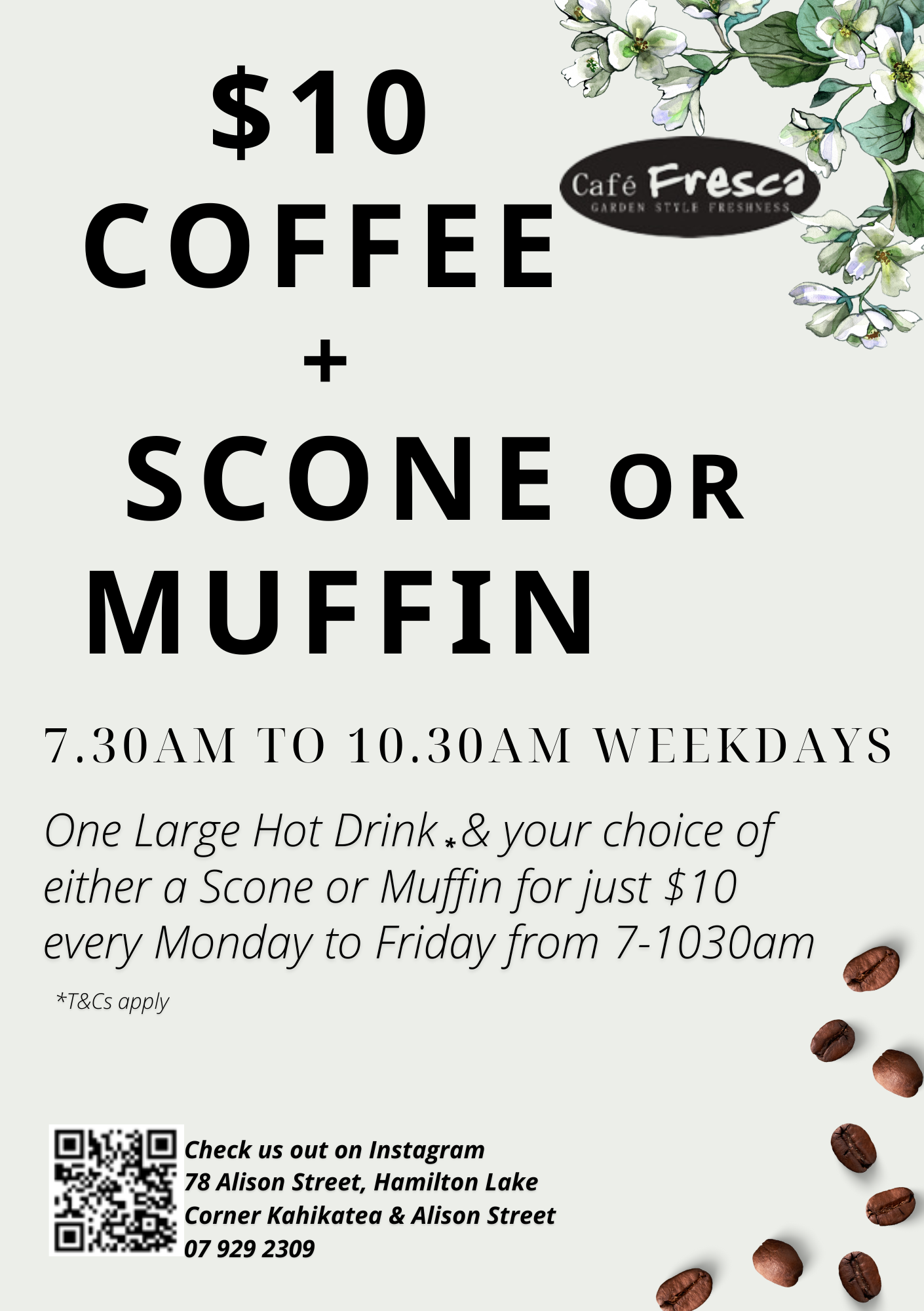 Coffee & Scone Deal